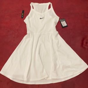 Women’s White Nike Tennis Dress.